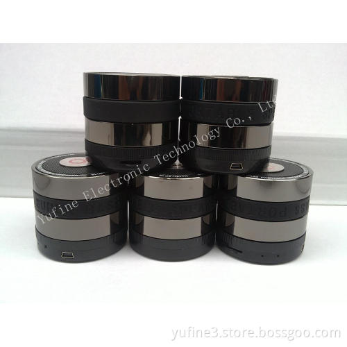 Selling camera lens wireless Bluetooth speaker, camera shot Bluetooth speaker, scene mini speaker, Bluetooth speaker of camera
